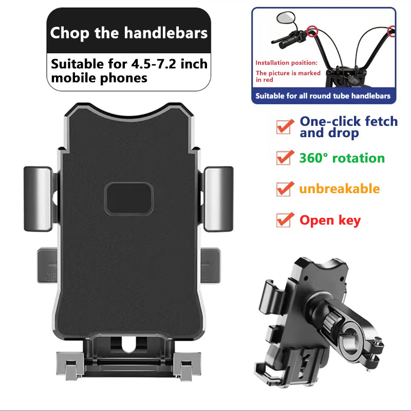 308010026-Zhigeli mobile phone holder L02 handlebar model